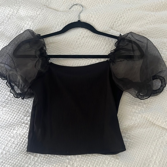 Puffy Sleeved Top - Picture 1 of 1